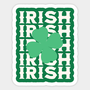 Irish St Patrick’s Day Sticker